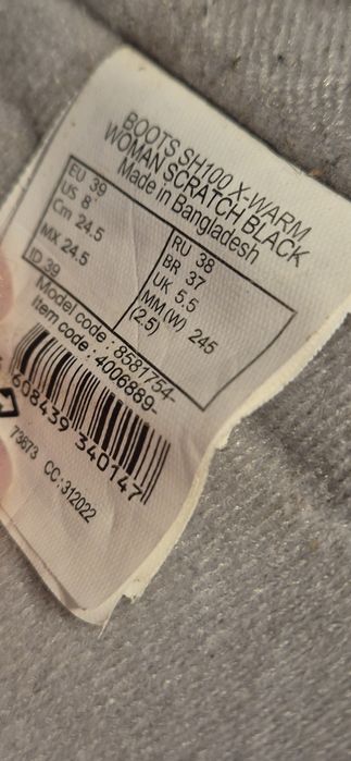 Buty śniegowce Quechua