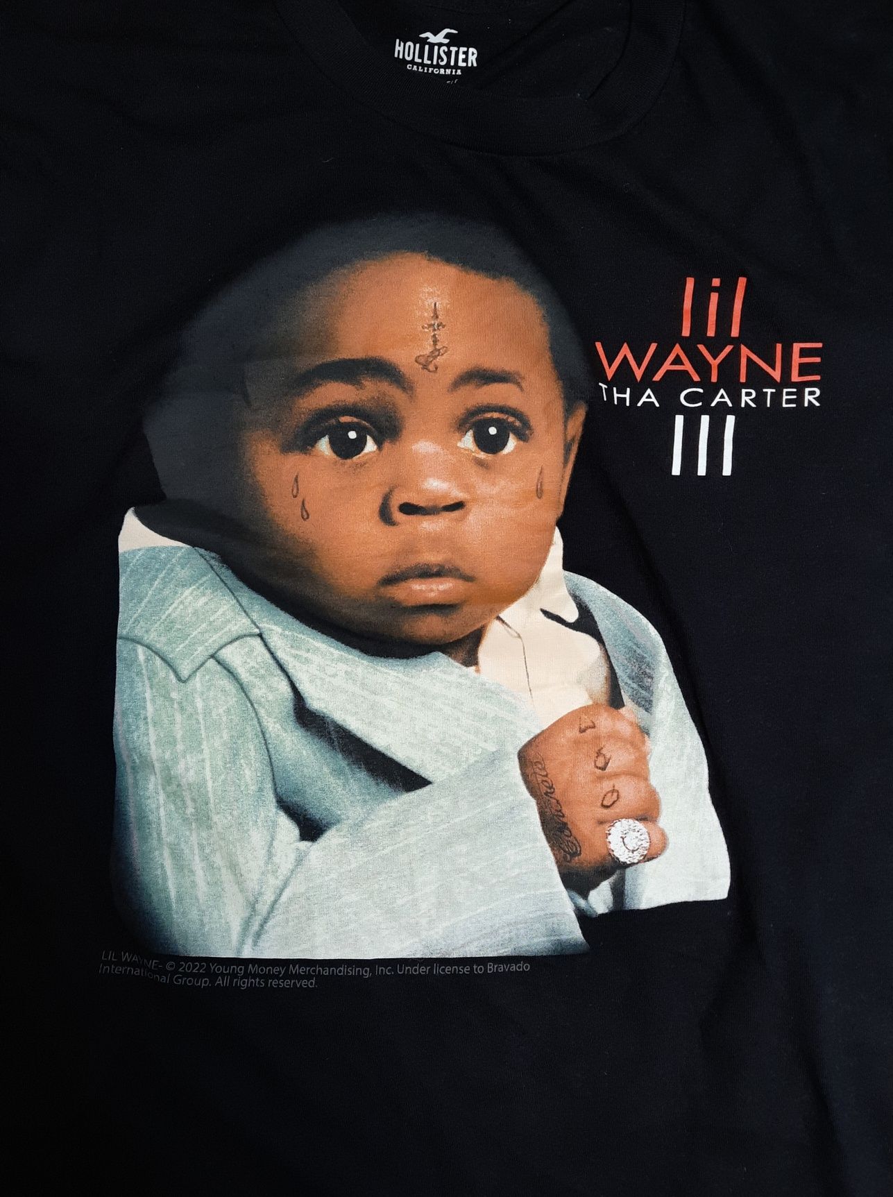 Koszulka T-Shirt Hollister Lil Wayne S Czarna