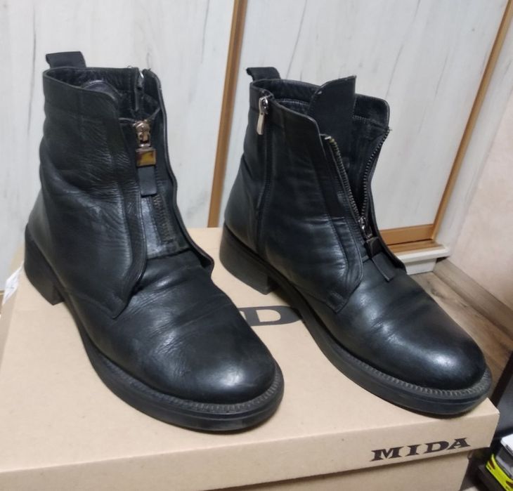 Жіночі Демісезонні чоботи I черевики 26,5 . Натуральна Шкіра Розмір 41