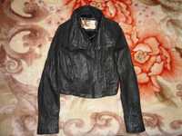 Эксклюзивная кожаная куртка болеро «New Look» (Leather натур. кожа)