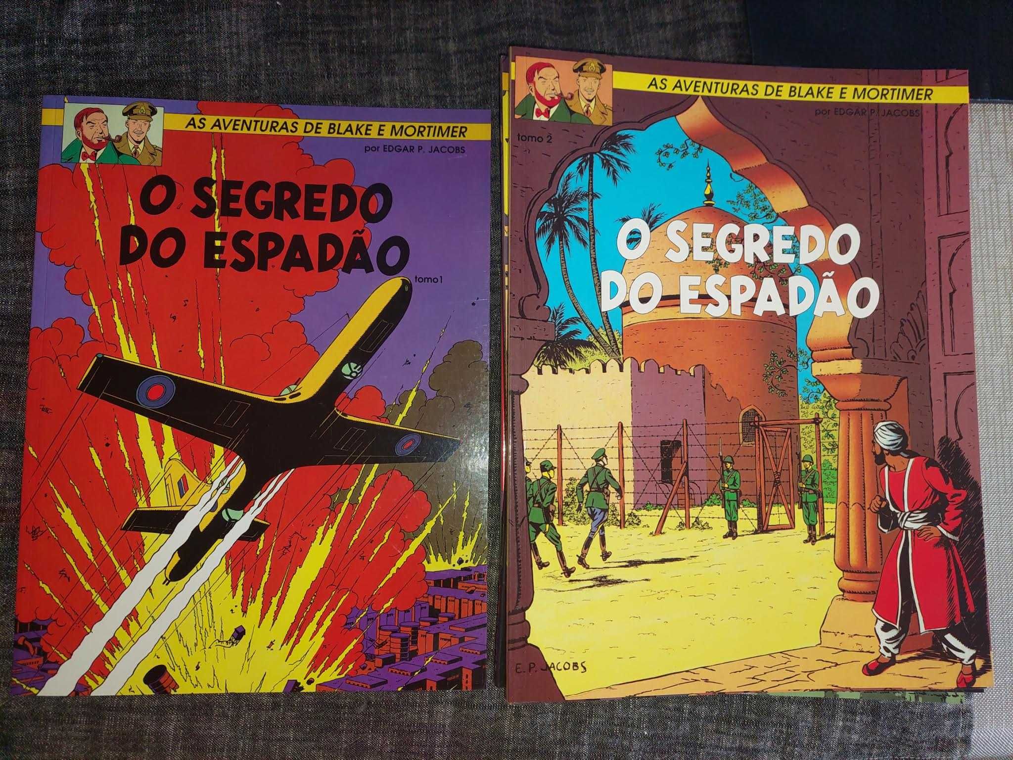 Blake e Mortimer volumes 1 a 10 (coleção Record completa)