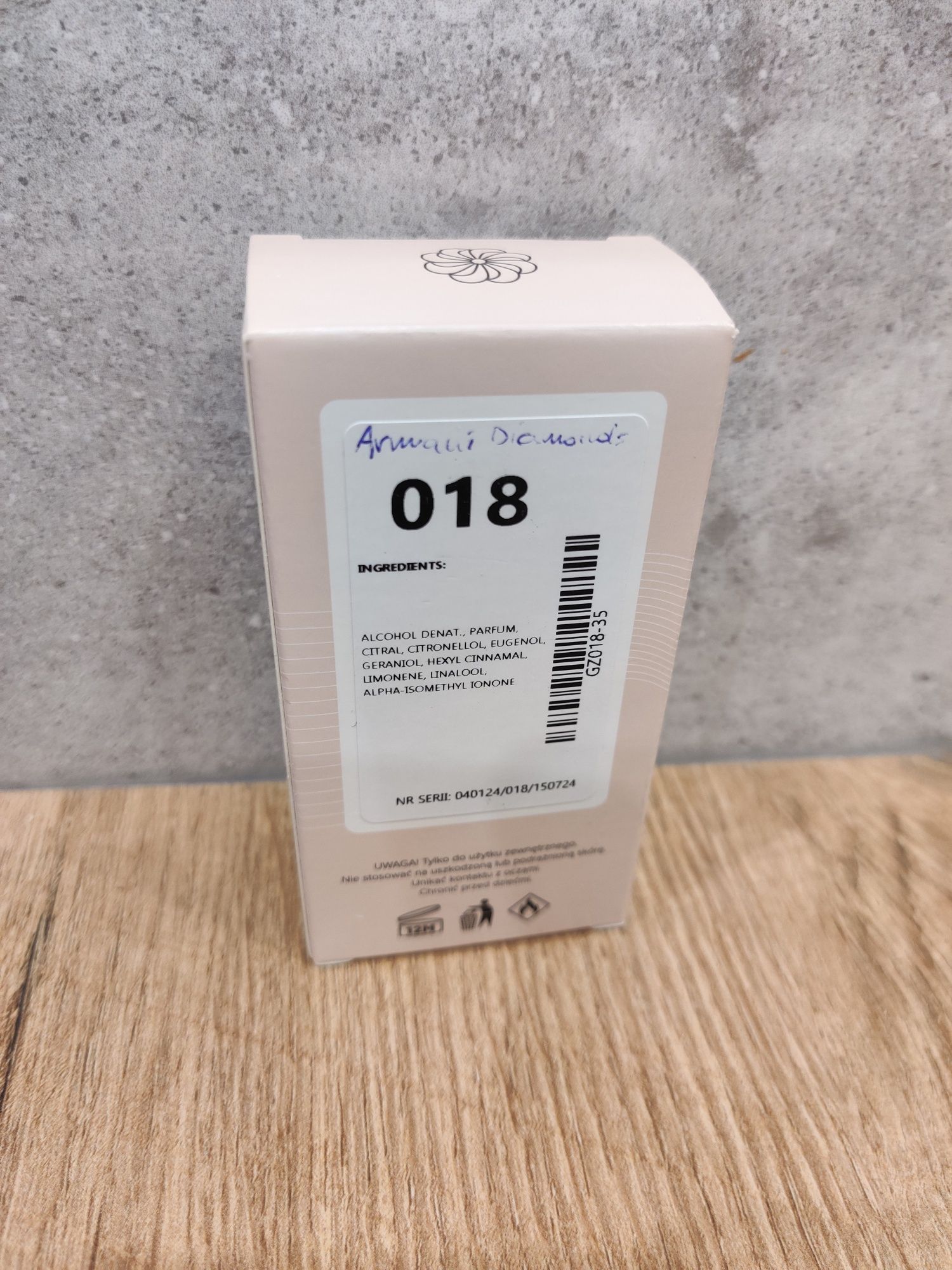Galeria zapachu 24 perfumy 35 ml numer 018 diamonds