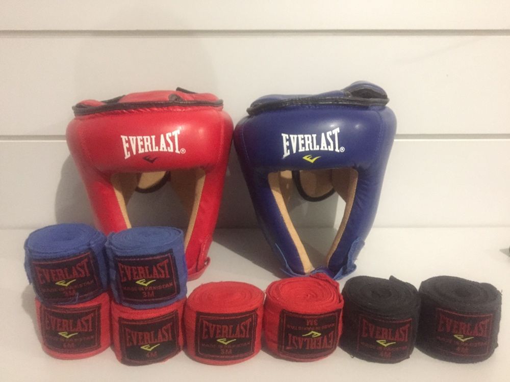 Шлем  боксерский Everlast Бинты для бокса