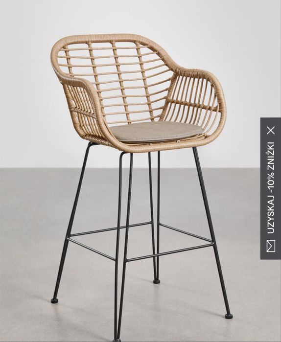Hoker krzeslo barowe sklum