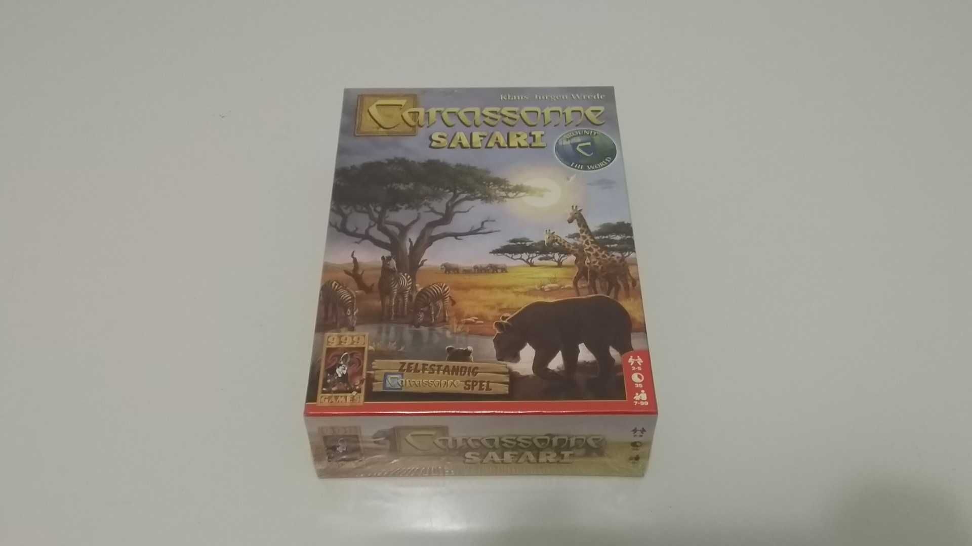 Carcassonne Safari - Novo e Selado