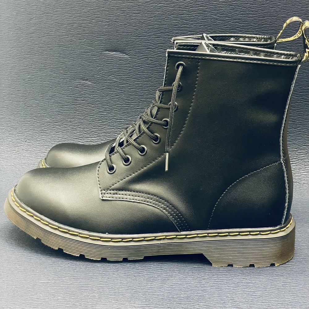 Glany botki Dr Martin traperki gotyckie unisex punk emo kozaczki