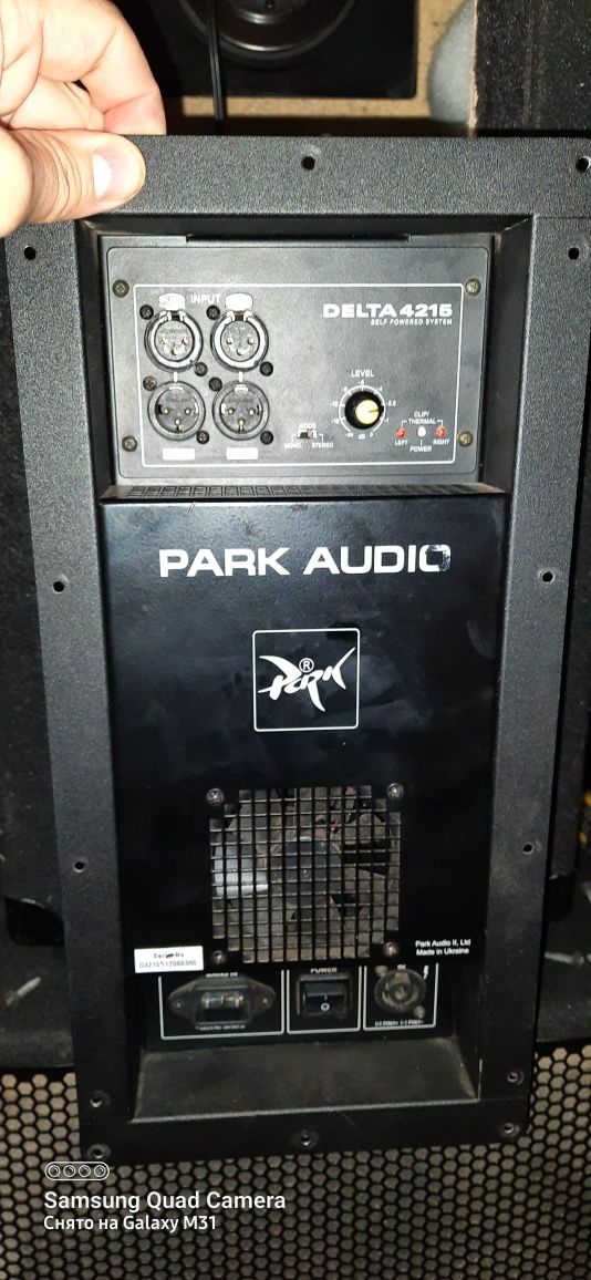 Продам два модульных усилителя  Park Audio DX700S  DELTA4215 Цена за 2