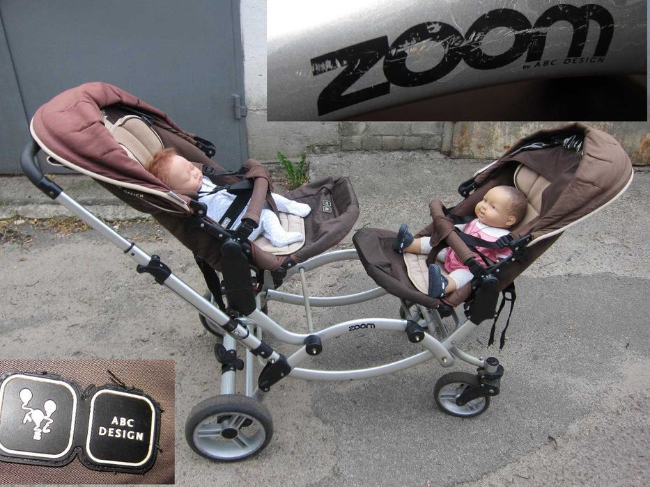 Продам Дитячий Возик 2 Шт Для Двійні ZOOM Abc + OSANN Duo + Подарунки