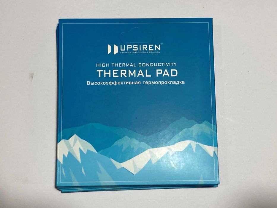 Термопрокладка Upsiren 21W/mK, різні товщини, 100×100 мм