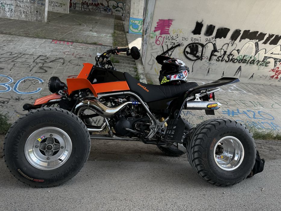 Yamaha bansee big bore 420cm rej ,oc ,przeglad quad sportowy