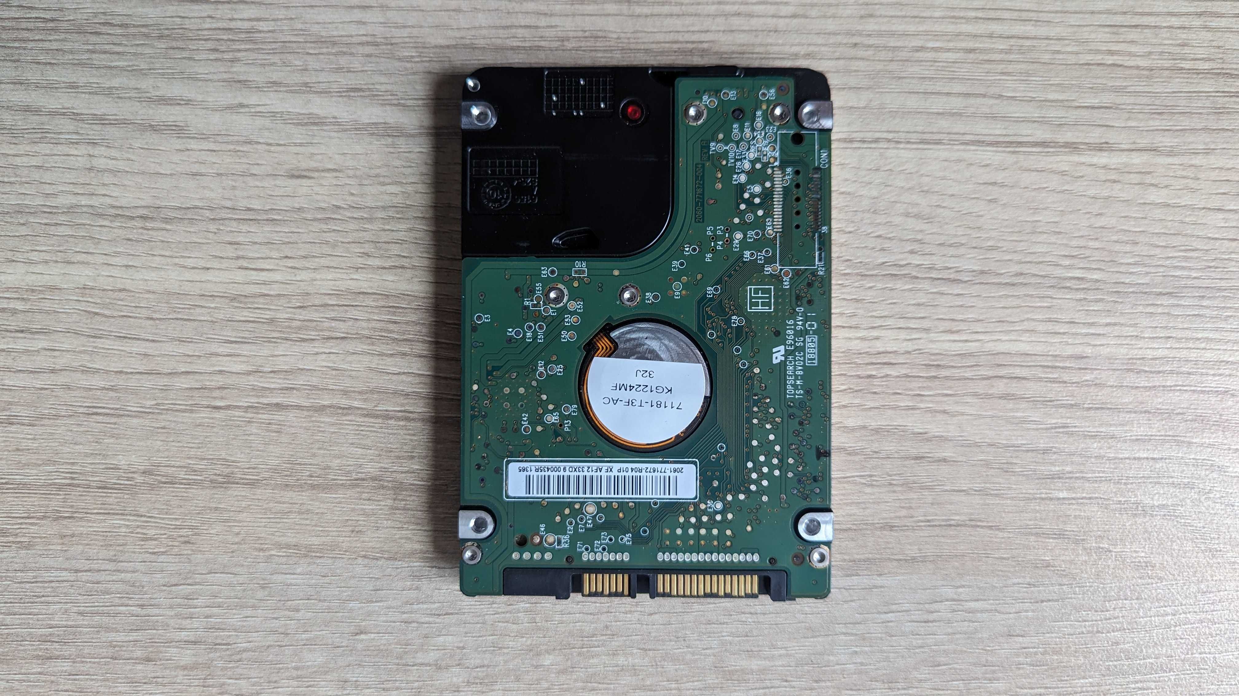 Жорсткий диск Western Digital Blue 320GB 5400rpm 8MB 2.5 SATA II