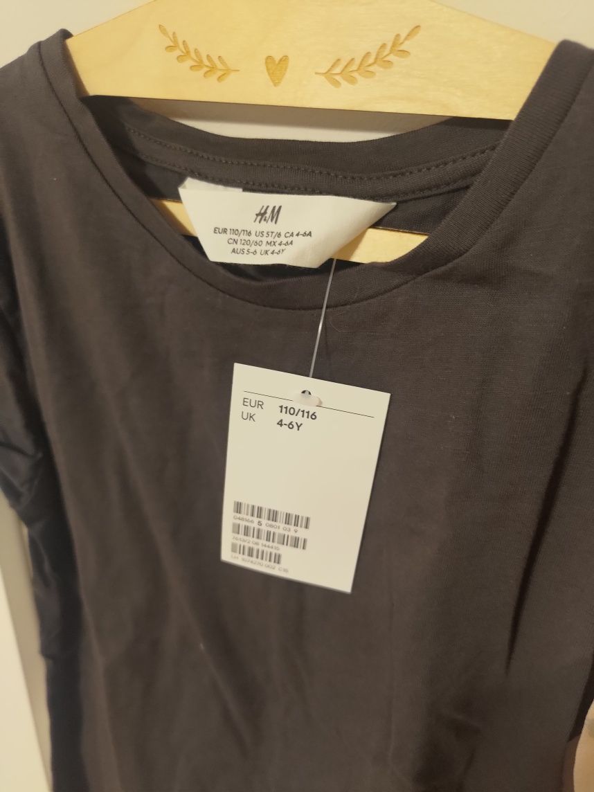 Nowy zestaw h&m 110/116 spódnica T-Shirt