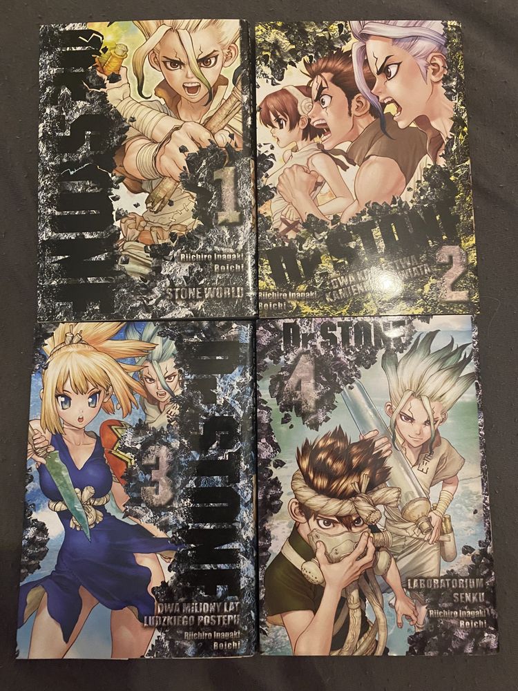 Dr. Stone - manga 1-4