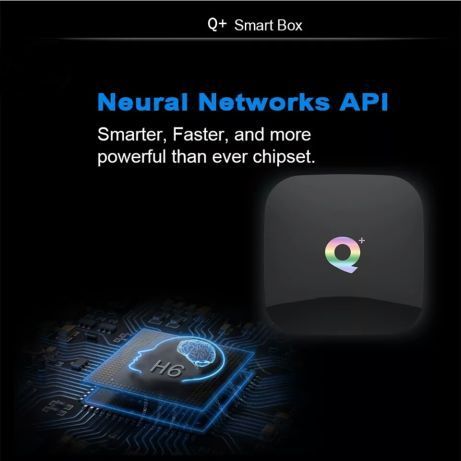 Box Android 10.0 QPlus 2GB+16GB 6K