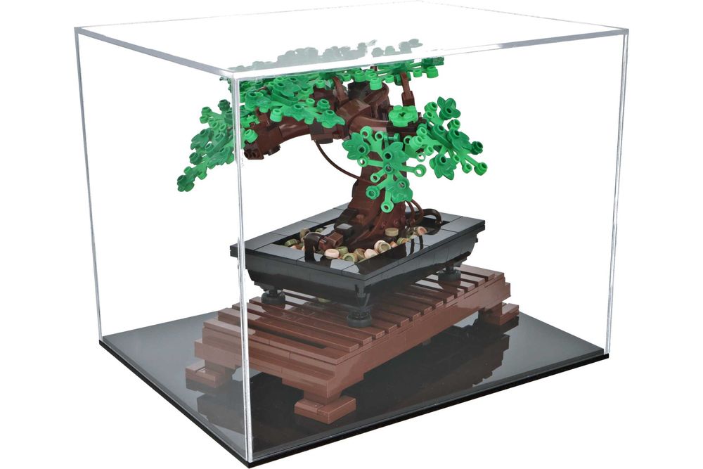 Gablota ekspozycyjna na LEGO na wymiar z plexi WYLEWANEJ (20x25x20)