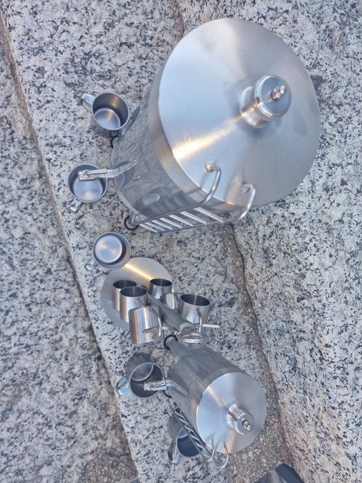 Cubas inox polido entrego porto gaia ou arredores.
