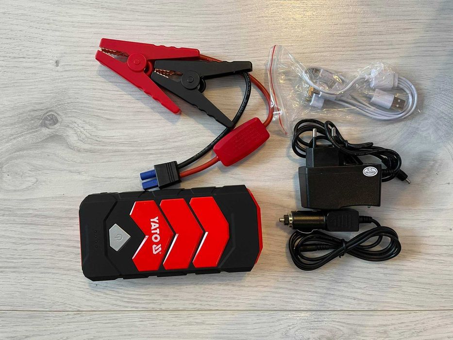 JUMP Starter POWERBANK RESTARTER Booster Urządzenie Rozruchowe YATO