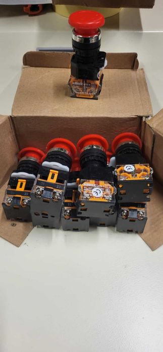 22 mm Push-Pull przycisk grzybkowy