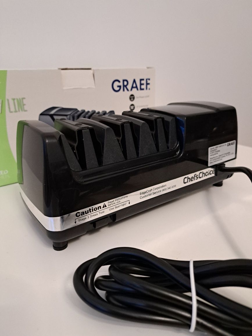 Diamentowa elektryczna ostrzałka do noży GRAEF
