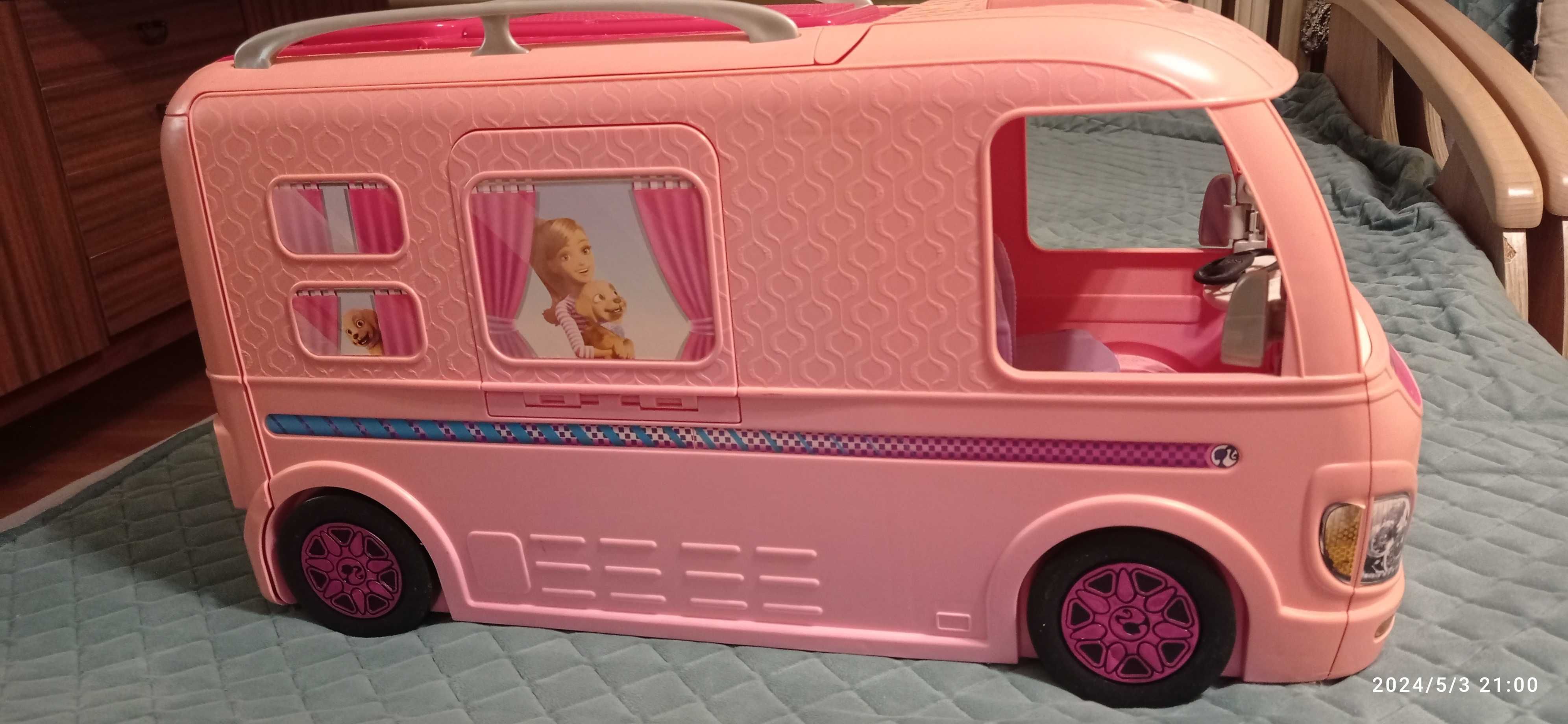 Kamper XXL Barbie i akcesoria