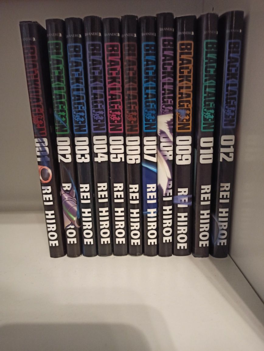 Black Lagoon 1-10 i 12