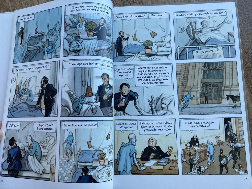 Banda desenhada A filha do professor - Guibert e Sfar