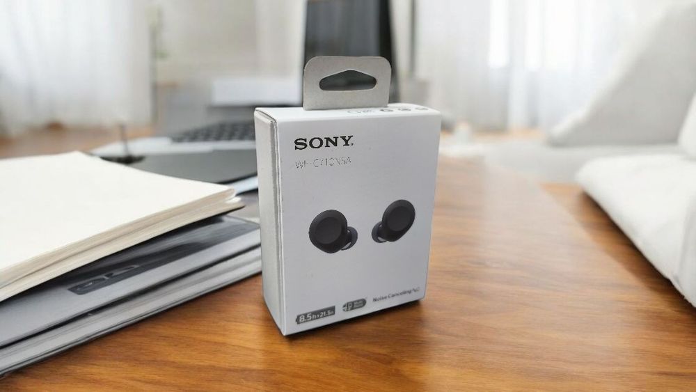 NA LEWARA słuchawki SONY WF-C710NSA douszne, bezprzedmwodowe. NOWE