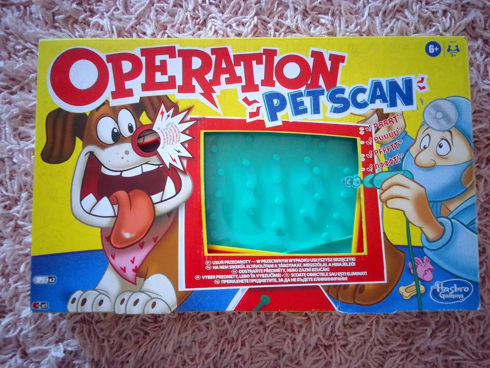 Gra zręcznościowa operacja pies, Hasbro, Operation Pet Scan