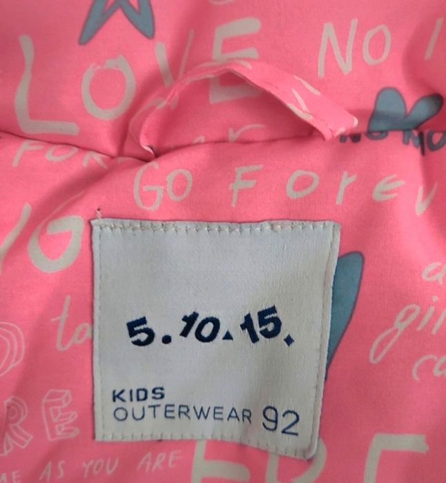 Kurtka dziewczęca przejściowa 5.10.15  92