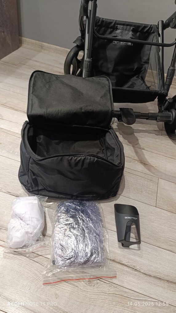 Wózek dziecięcy 3w1 Bebetto Nitello i Cybex Cloud Z