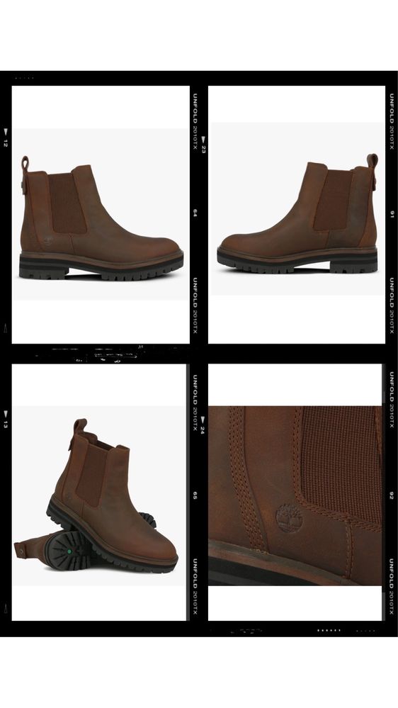 Sztyblety Timberland London Square Chelsea MD Brown Full Grain rozmiar