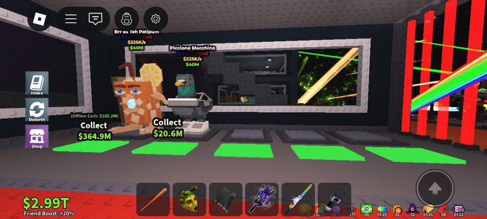 Продам Брейнротів у грі STEAL A BREINROT