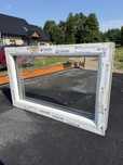 Okno PCV 79x50 Gospodarcze Piwniczne Garażowe  790x500 Białe
