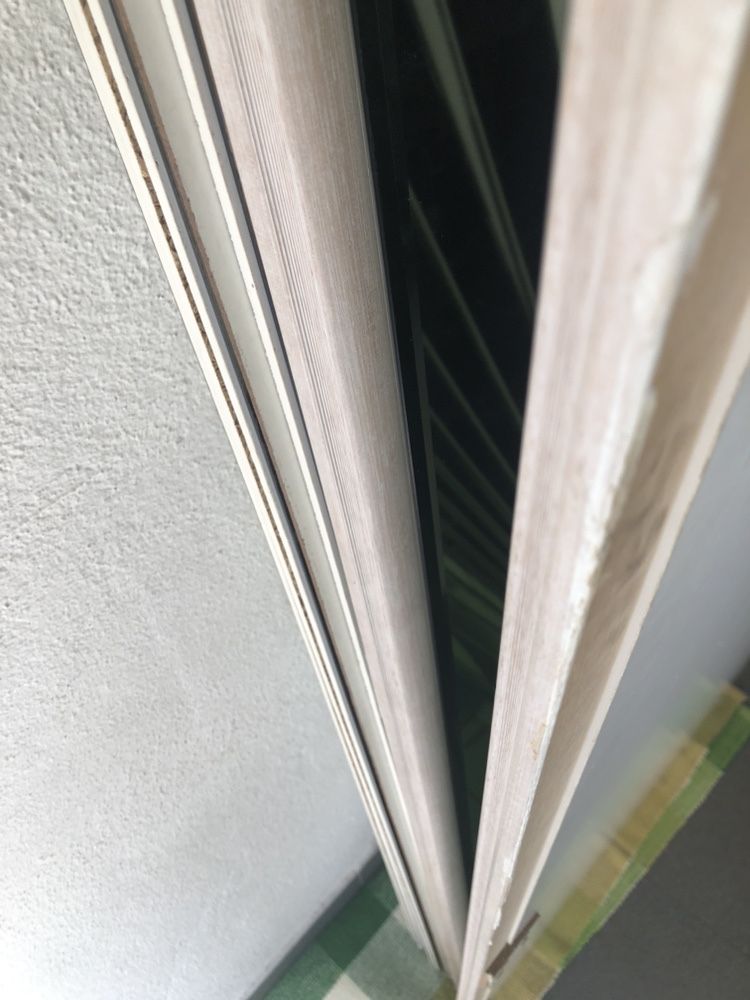 5 Espelhos 3 mm colado em aglomerado 16mm com moldura