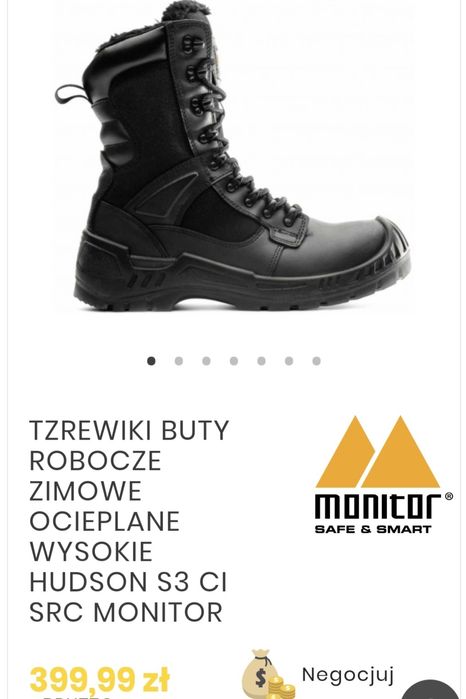 Trzewiki robocze. Buty robocze ocieplane. Kozaki. Promocja