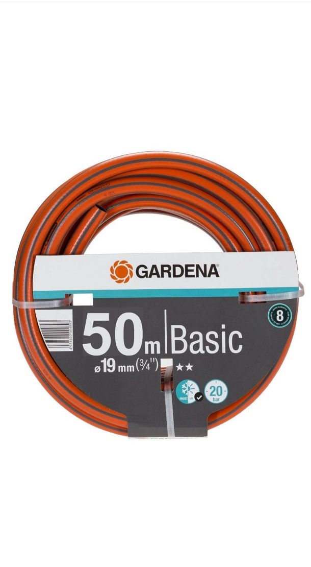 Шланг Gardena Basic 19 мм (3/4"), 50 м