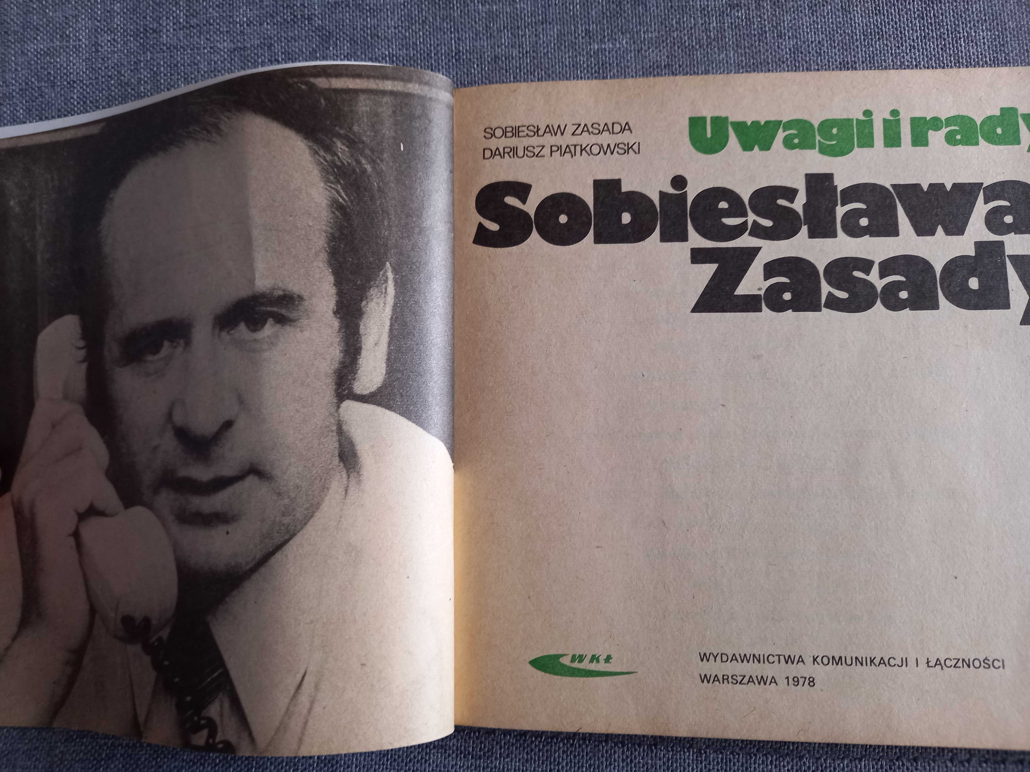Uwagi i rady Sobiesława Zasady