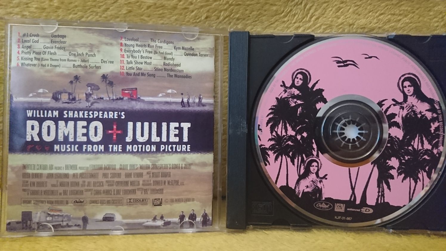 Romeo + Juliet - Soundtrack CD.