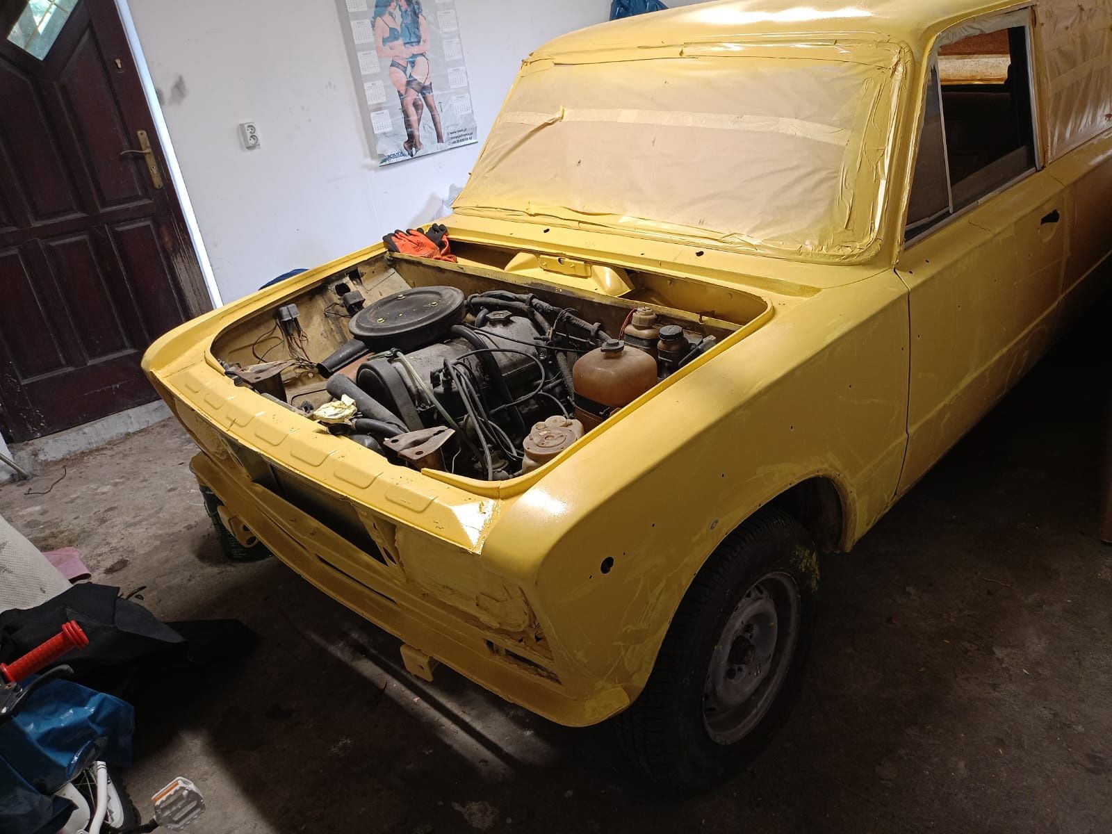 Lada 2103  1979r zarejestrowany na żółte tablice Zamiana