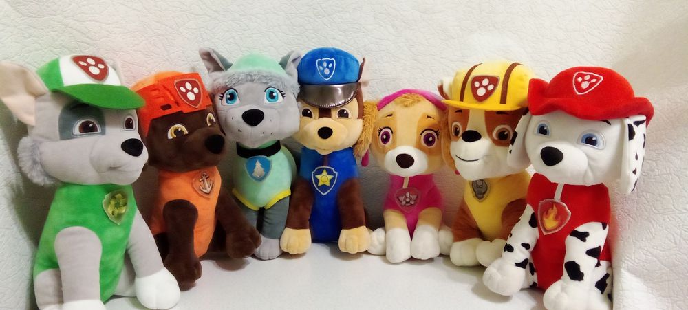 Скай,Трекер,Маршал,Рокки,Гонщик,Эверест,Крепыш,Зума Щенячий патруль