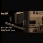 Świetny zestaw HiFi WG 4.1CH BT Soundbar+subwoofer AirFlex  System kin