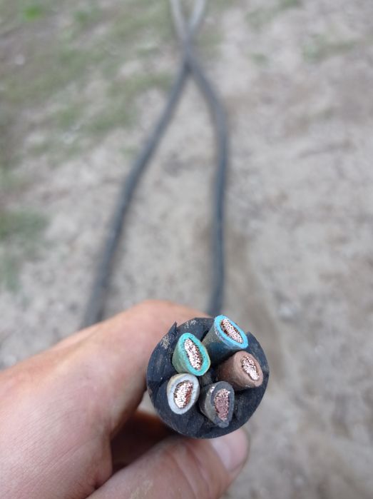 Kabel prPrzewód kabel prądowy ziemny YKY 1kV 5x4mm2