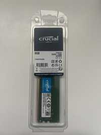 Memória RAM Crucial 8GB DDR4 2666MHz - CT8G4DFRA266 - nova