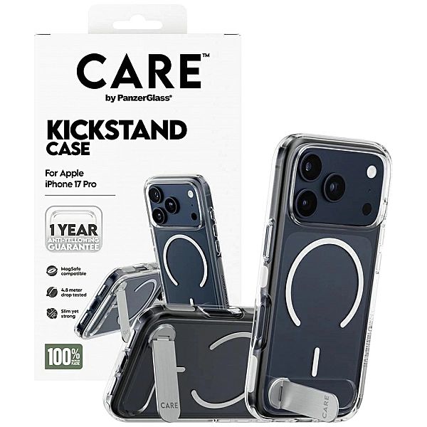 Etui CARE by PanzerGlass Feature w. Kickstand MagSafe na iPhone 17 Pro