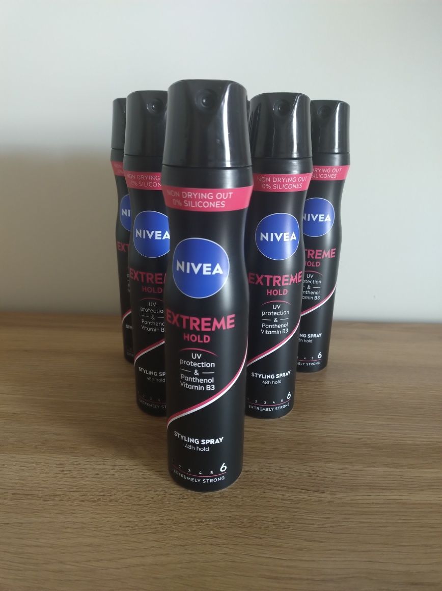 Nivea Extreme Hold numer 6 zestaw 4 szt Nowe