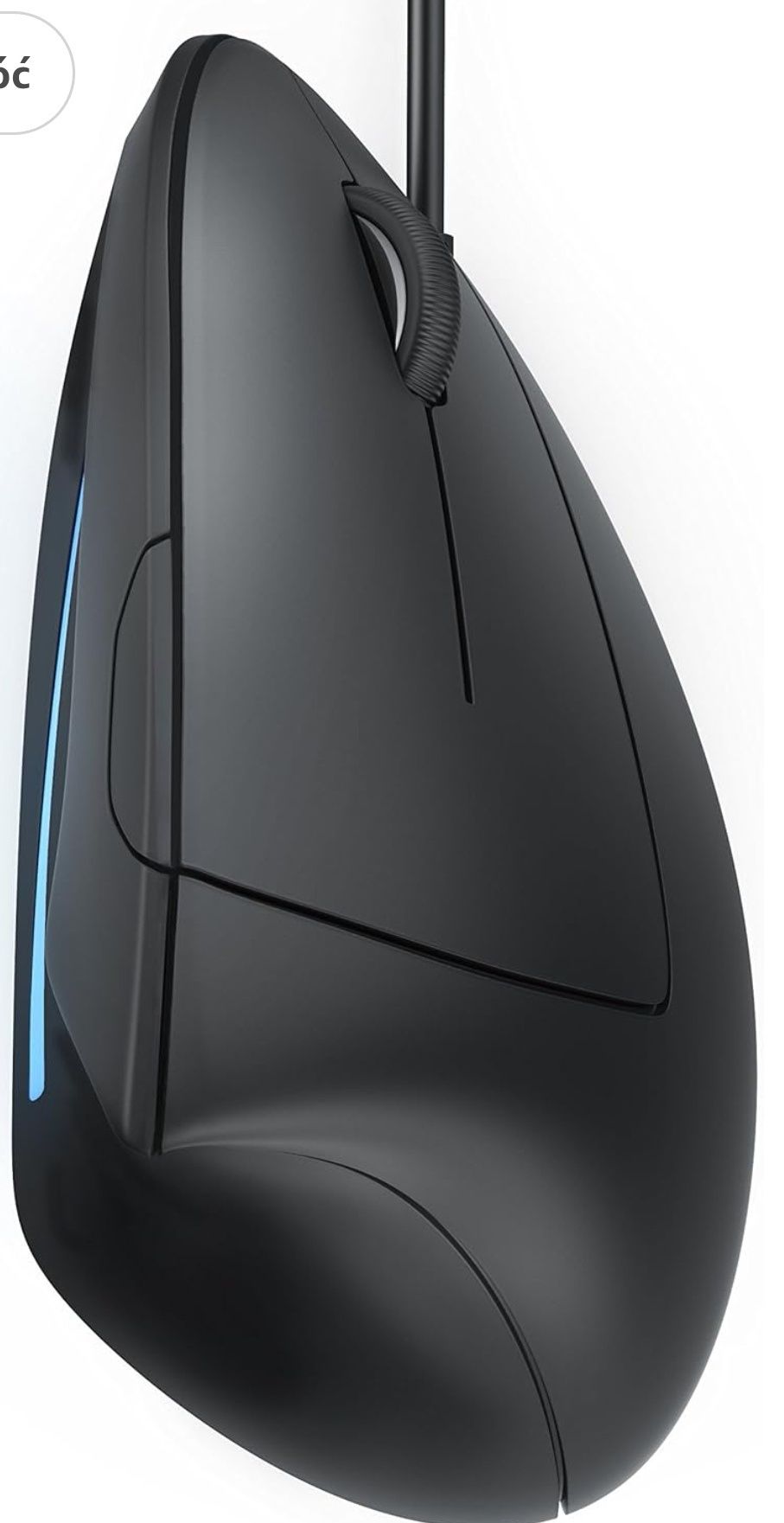 CSL - Mysz optyczna TM137U - Kształt pionowy - Ergonomiczna konstrukcj