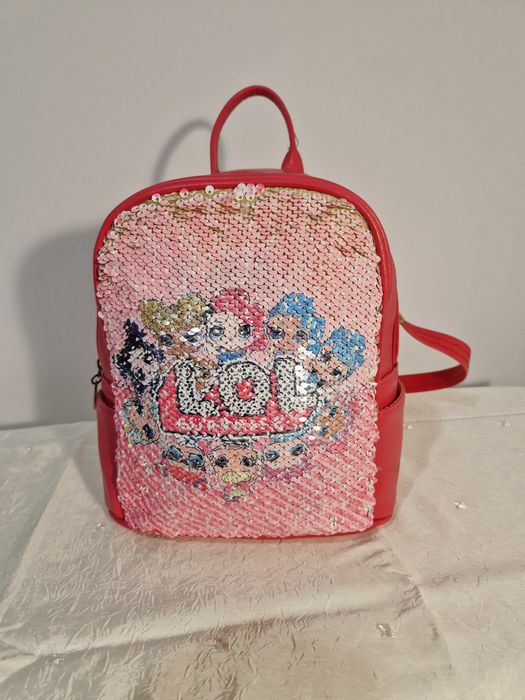 Plecak dla dziecka Lol Suprise odwracane cekiny