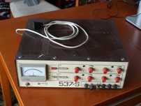 Stary zasilacz laboratoryjny Unitra Cemi 537-S