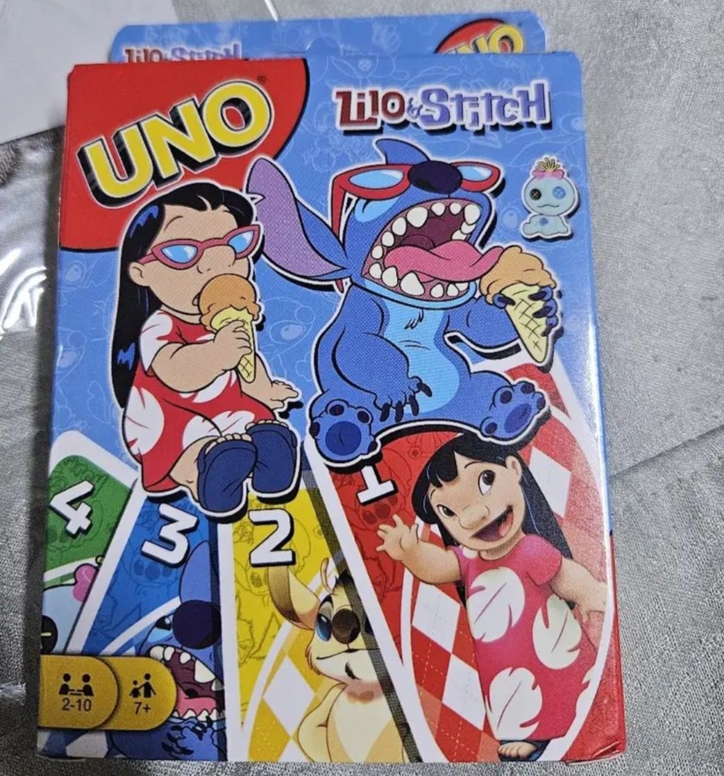 Karty UNO Lilo&Stitch