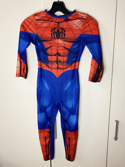Strój kostium przebranie Spiderman Marvel rozmiar 110-116 #C-32
